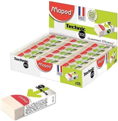 Ластик Maped TECHNIC 300 полимерный в картоне