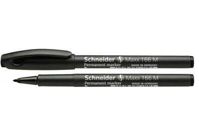Маркер SCHNEIDER Permanent MAXX 166 1мм чёрный