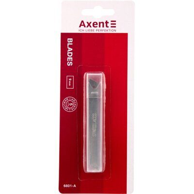 Лезвия для ножа AXENT 6801 9мм  10шт/уп