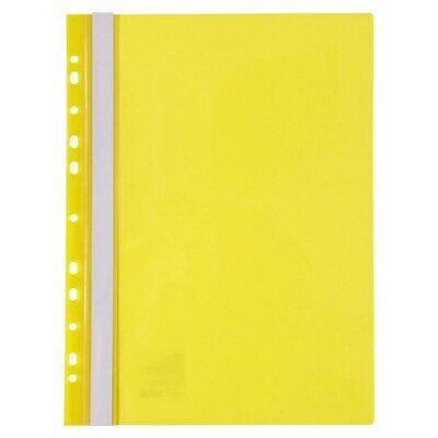 Швидкозшивач А4 AXENT 1318 з перфорацією жовтий (20)