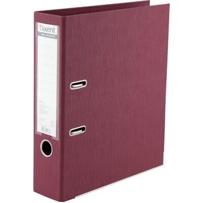 Регистратор А4 AXENT 75мм LUX 1722 Prestige+ бордо собранный