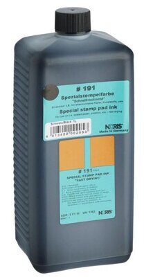 Штемпельная краска на спиртовой основе Noris-Color 191 1 л черная