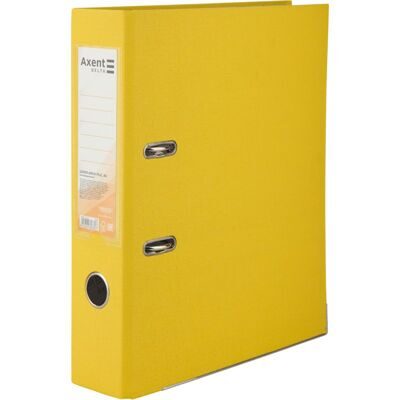 Регистратор А4 Delta 75мм ECO желтый собранный