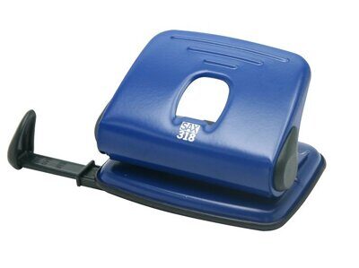 Дырокол металлический SAX 318 15листов синий (7310037003)