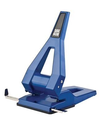 Дырокол металлический SAX 608 60 листов синий (7310023003)
