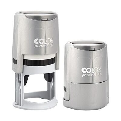 Оснастка для круглой печати Colop Printer R40 D40мм серебряная