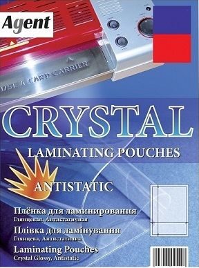 Пленка для ламинатора 100мк А6 111x154мм 100шт/уп ANTISTATIC