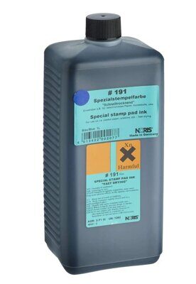 Штемпельная краска на спиртовой основе Noris-Color 191 1 л синяя
