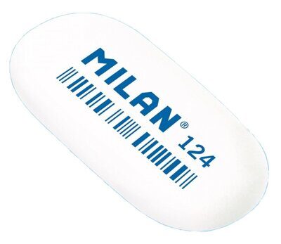 Ластик MILAN 124 овальный корпус