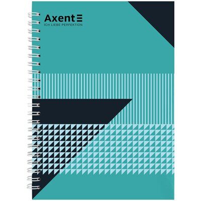 Зошит AXENT 8032 А5 96арк.# "Note Book"пружина збоку, тверда обкл. (5)