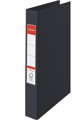 Папка-регистратор Esselte А4, 4 кольца, черная