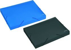 Папка-бокс пластиковая на резинках А4 40мм ECONOMIX