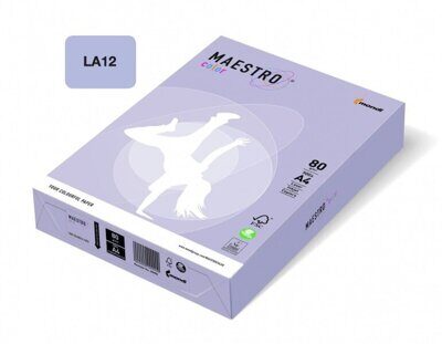 Бумага цветная Mondi Color LAVENDER A4 80 г/м2 500л.(LA12)  лавандовый интенсив