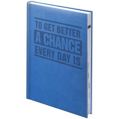 Ежедневник BRUNNEN TORINO TREND А5 недатированный голубой